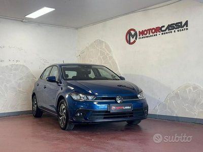 Usata VW Polo Style 95 CV (69 kW) 2022 Blu Berlina