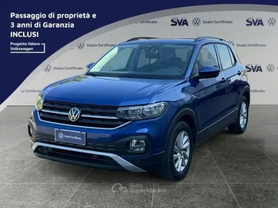 Usata VW T-Cross Style 95 CV (69 kW) 2023 Reef blue SUV