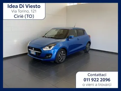 Usata Suzuki Swift 83 CV (61 kW) 2021 Blu Utilitaria