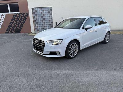 Usata Audi A3 Sport 150 CV (110 kW) 2018 Bianco Berlina