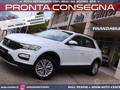 Usata VW T-Roc Style 150 CV (110 kW) 2019 Bianco SUV