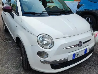 Usata Fiat 500C 95 CV (69 kW) 2012 Bianco Cabrio