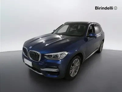 Usata BMW X3 Luxury Line 190 CV (139 kW) 2021 Phytonic blue metallic SUV