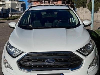 Usata Ford Ecosport Titanium S 125 CV (91 kW) 2021 Bianco SUV