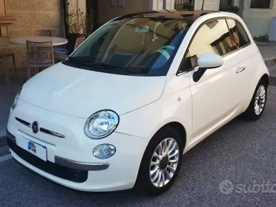 Usata Fiat 500 Lounge 69 CV (50 kW) 2013 Bianco Berlina