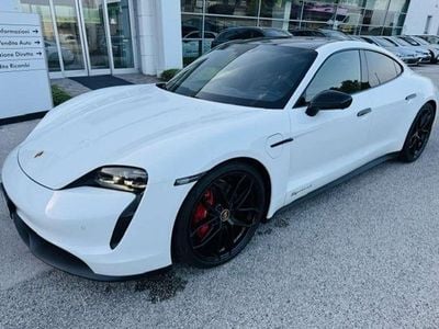 Usata Porsche Taycan 4S 389 kW (530 CV) 2021 Bianco Berlina