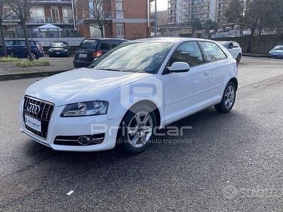 Usata Audi A3 Ambition 90 CV (66 kW) 2011 Bianco Utilitaria