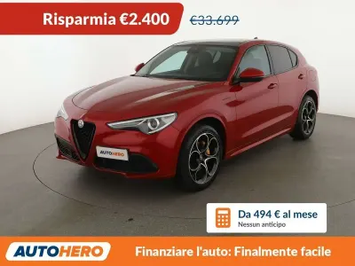 Usata Alfa Romeo Stelvio Veloce 280 CV (205 kW) 2020 Rosso SUV