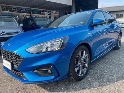 Usata Ford Focus ST-Line 120 CV (88 kW) 2021 Blu Berlina