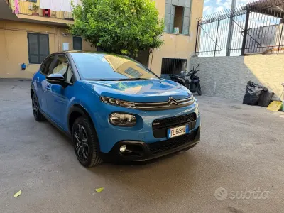 Usata Citroën C3 PureTech 82 CV (60 kW) 2018 Blu Utilitaria