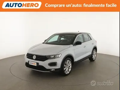 Usata VW T-Roc Advance 150 CV (110 kW) 2018 Bianco SUV