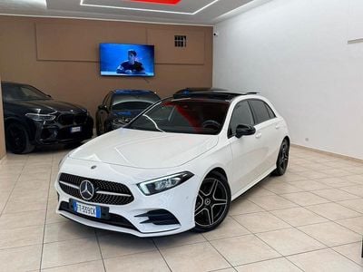 Usata Mercedes A180 Premium 116 CV (85 kW) 2018 Bianco Berlina