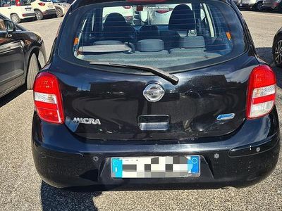 Usata Nissan Micra Acenta 80 CV (58 kW) 2011 Nero Utilitaria