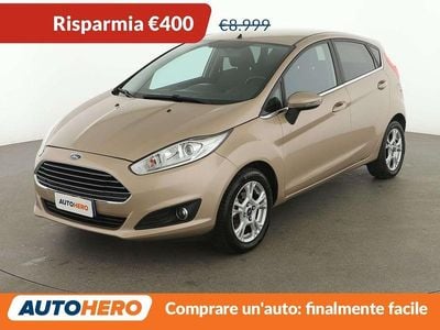 Usata Ford Fiesta Titanium 97 CV (71 kW) 2017 Beige Utilitaria