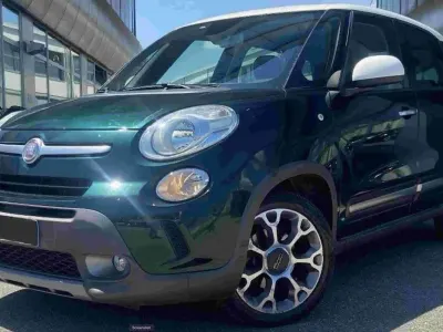 Usata Fiat 500L Trekking 84 CV (61 kW) 2015 Verde Monovolume