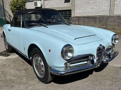 Brugt Alfa Romeo Giulia 90 HK (66 kW) 1962 Azzuro Cabriolet