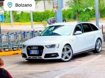 Usata Audi A4 S-Line 150 CV (110 kW) 2017 Bianco Station wagon