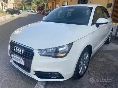Begagnad Audi A1 Ambition 86 HK (63 kW) 2014 Vit Halvkombi