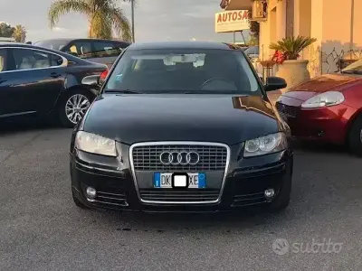 Usado Audi A3 Attraction 105 CV (77 kW) 2008 Negro Utilitario