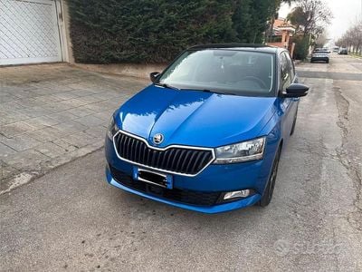 Usata Skoda Fabia 60 CV (44 kW) 2020 Blu Berlina