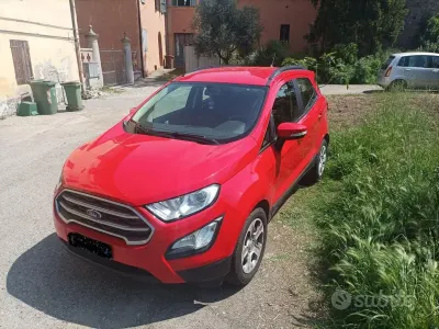 Usata Ford Ecosport 95 CV (69 kW) 2019 Rosso SUV