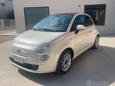 Usata Fiat 500 Lounge 69 CV (50 kW) 2009 Bianco Berlina