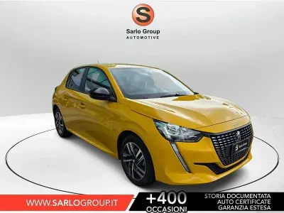 Usata Peugeot 208 Active 75 CV (55 kW) 2023 Giallo Utilitaria