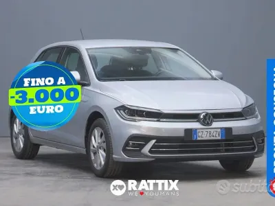 Usata VW Polo Style 95 CV (69 kW) 2025 Reflex silver metallizzato Utilitaria