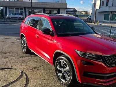Usata Skoda Kodiaq SportLine 190 CV (139 kW) 2018 Rosso SUV