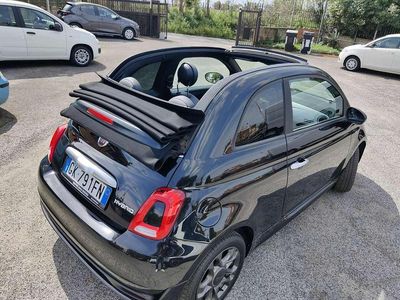 Usata Fiat 500C Connect 69 CV (50 kW) 2022 Nero vesuvio Cabrio