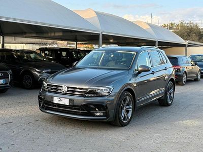 Usata VW Tiguan R-line 150 CV (110 kW) 2018 Grigio SUV