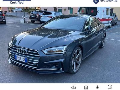 Usata Audi A5 Sportback S-Line 190 CV (139 kW) 2018 Magnetic grey Utilitaria