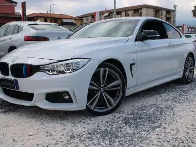 Usata BMW 420 Coupé M Sport 184 CV (135 kW) 2013 Bianco Coupé
