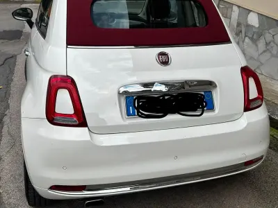 Usata Fiat 500 69 CV (50 kW) 2016 Bianco Cabrio