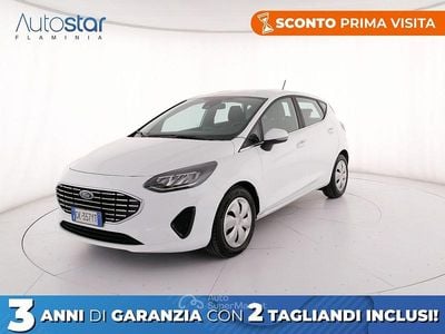 Begagnad Ford Fiesta Titanium 125 HK (91 kW) 2022 Vit Halvkombi