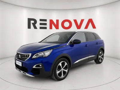 Usata Peugeot 3008 Allure 131 CV (96 kW) 2019 Blu SUV