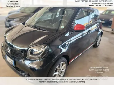 Usata Smart ForFour Electric Drive Passion 41 kW (56 CV) 2019 Nero Berlina