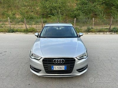 Usata Audi A3 Ambition 105 CV (77 kW) 2014 Grigio Berlina