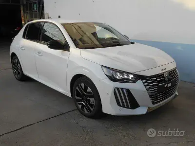 Uusi Peugeot 208 Allure 101 HP (74 kW) 2025 Valkoinen Viistoperä