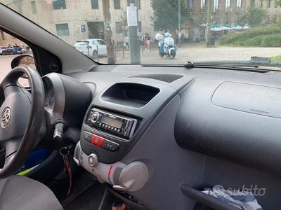 Usata Toyota Aygo 2009 Nero Utilitaria