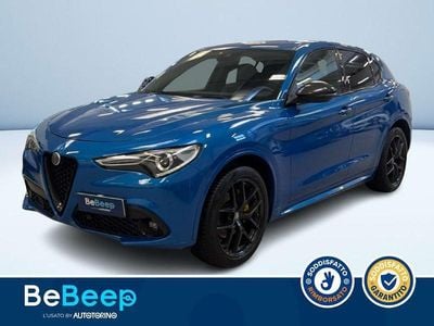 Usata Alfa Romeo Stelvio Veloce 210 CV (154 kW) 2020 Azzurro metallizzato SUV