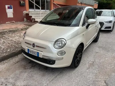 Occasion Fiat 500 69 ch (50 kW) 2009 Blanc Cabriolet