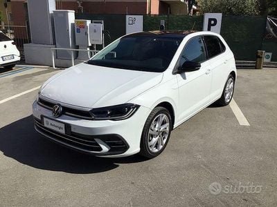 Usata VW Polo Style 95 CV (69 kW) 2023 Bianco Utilitaria