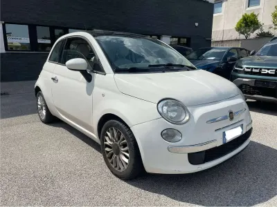 Usata Fiat 500 Lounge 95 CV (69 kW) 2016 Bianco Utilitaria