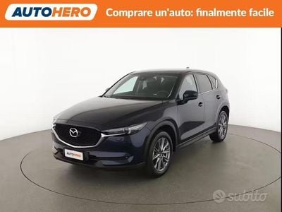Usata Mazda CX-5 Exclusive-Line 165 CV (121 kW) 2019 Blu SUV