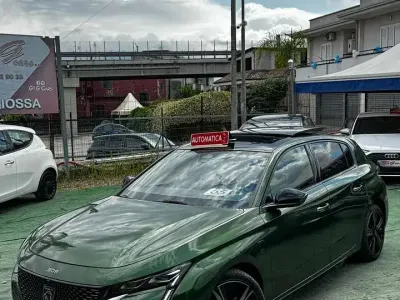 Usata Peugeot 308 GT 131 CV (96 kW) 2022 Verde Berlina