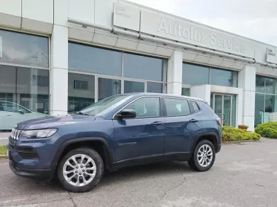 Usata Jeep Compass Longitude 130 CV (95 kW) 2021 Blu SUV