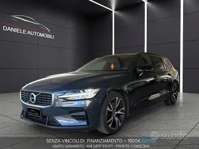 Occasion Volvo V60 R-Design 190 ch (139 kW) 2019 Bleue Break