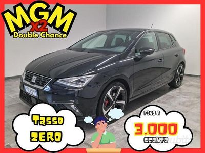 Usata Seat Ibiza FR 110 CV (80 kW) 2023 Nero Utilitaria