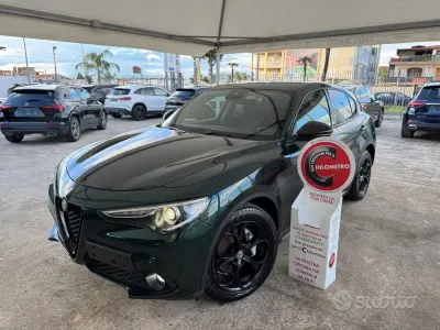 Usata Alfa Romeo Stelvio Business 190 CV (139 kW) 2020 Verde SUV